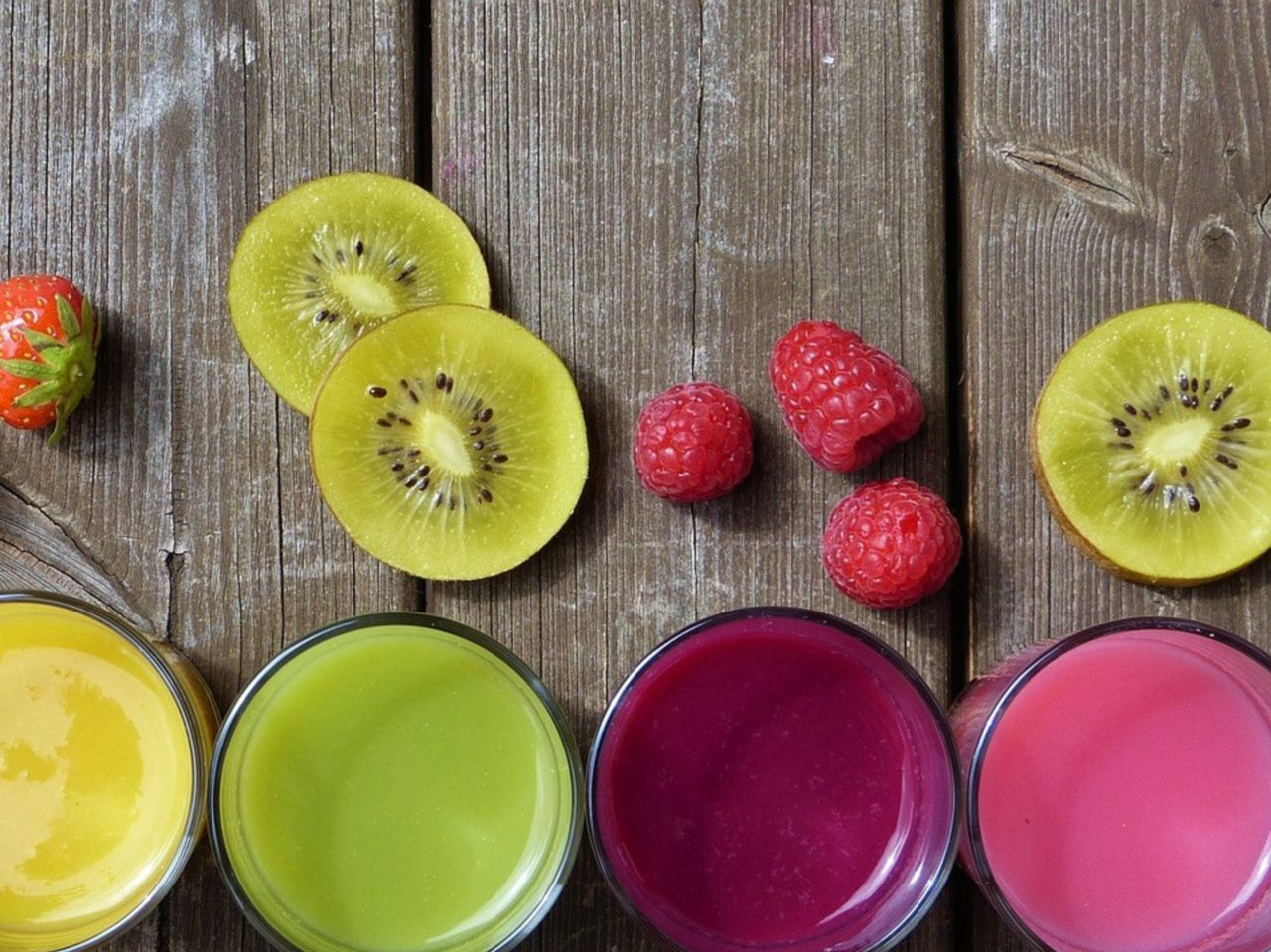 Strawberry banana smoothie perfection